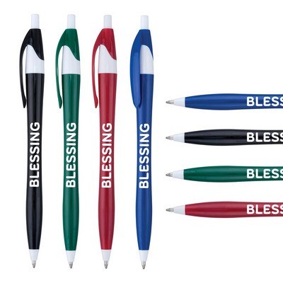 Promotional Comfort Grip Plastic Ballpoint Pen