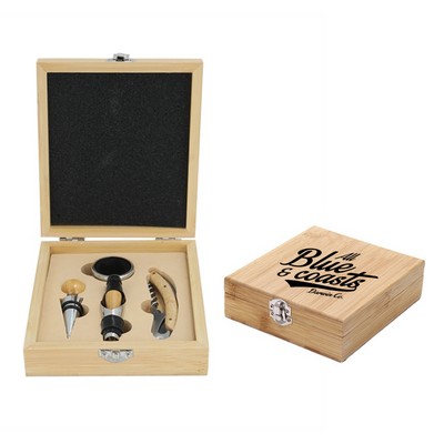 4" 1 Wine Opener Gift Set