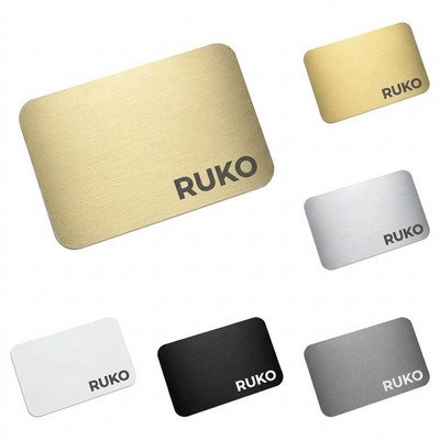 Savannah Full Color Sublimated Aluminum Name Badge 2" x 3"