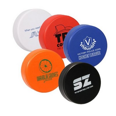 PU Foam Hockey Puck Stress Toy