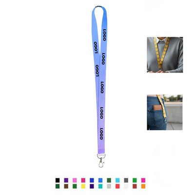 1" Full Color Dye Sublimation Lanyard With Lobster Clip
